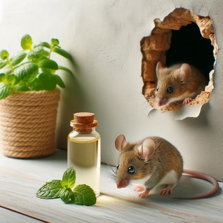 Does Mint Oil Actually Repel Mice? Let's Test It Out With Real Mice. 