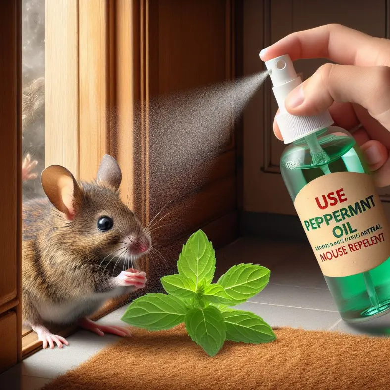Effective mouse infection prevention strategies - Use Peppermint Oil