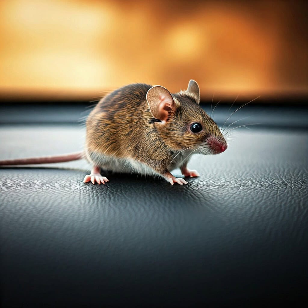 Mouse in the car