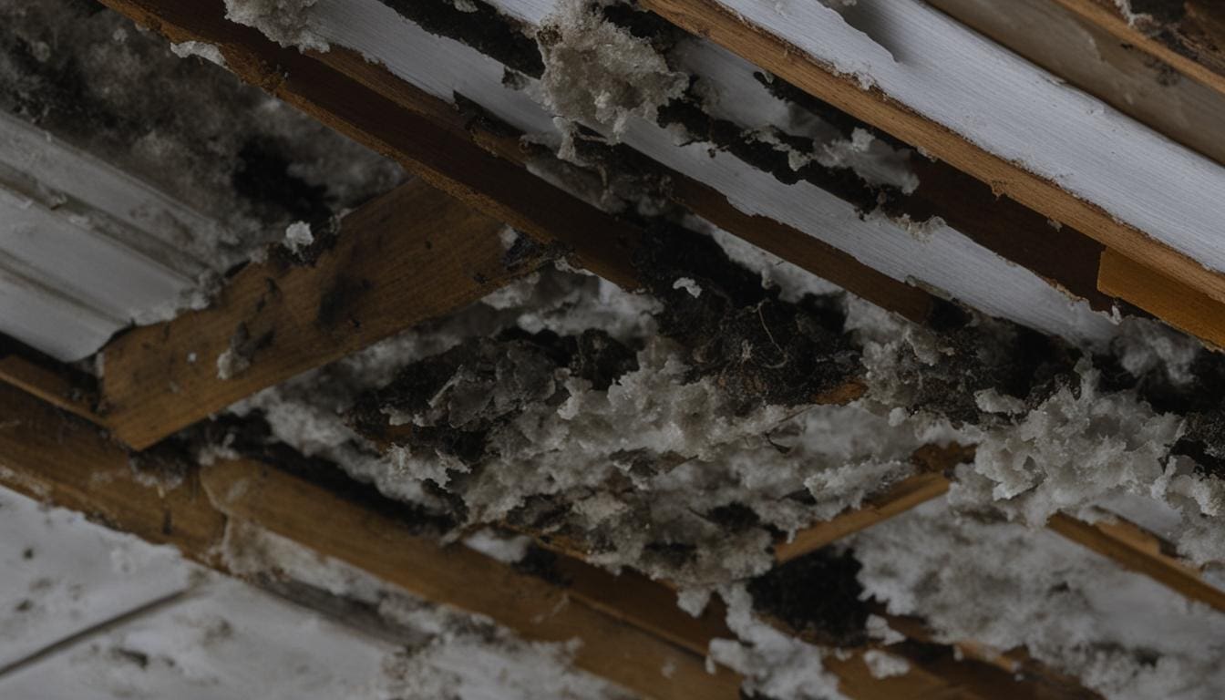 Rodent Insulation Damage and Repair