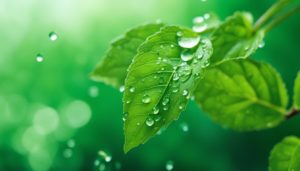 Peppermint oil spray used as a natural mouse repellent in problem areas